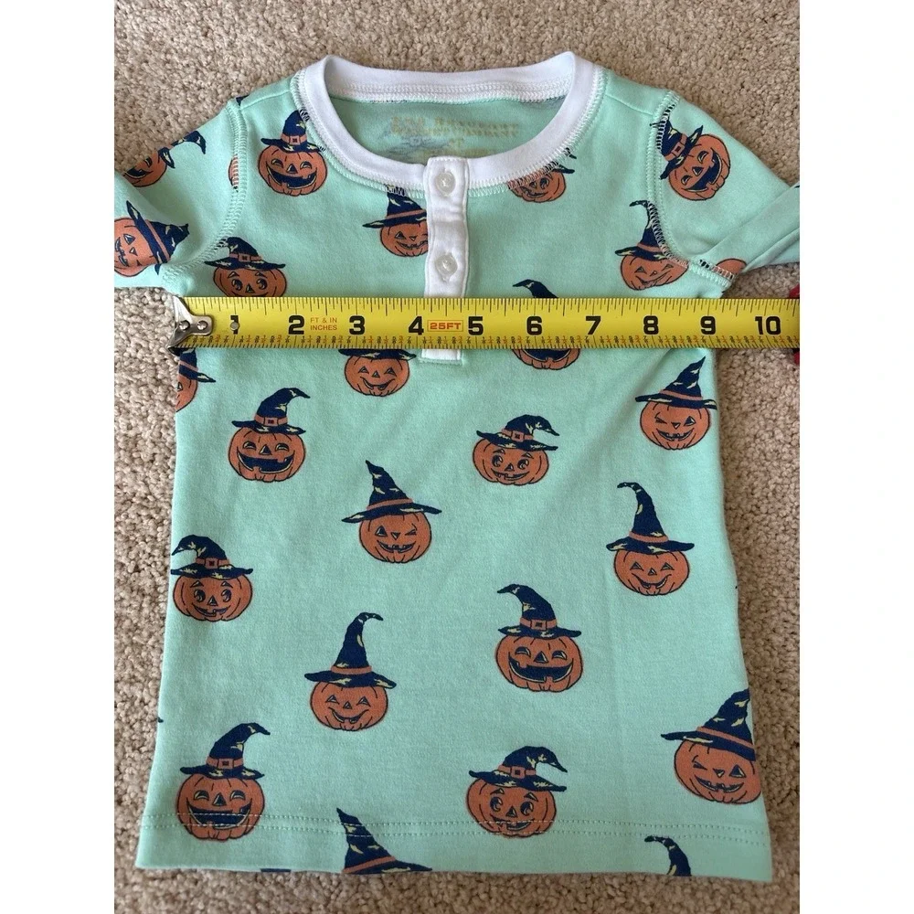 The Beaufort Bonnet Company Sara Jane Pumpkin Top Only Pajama Size 2